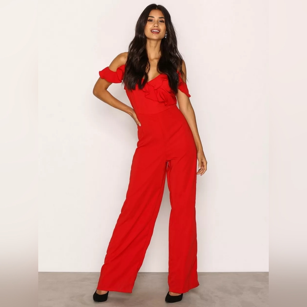 ATMOSPHERE Small red jumpsuit